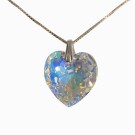 Crystal heart Swarovski 6215 AB thumbnail