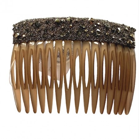 Fransk Side Comb Taupe