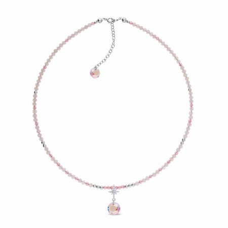 FINO Kjede m/anheng Rose Quarts